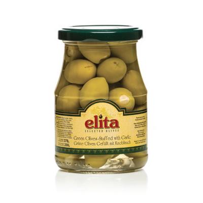 Green Olives Stuffed With Garlic