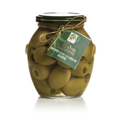Green Olives Stuffed With Green Jalapeno