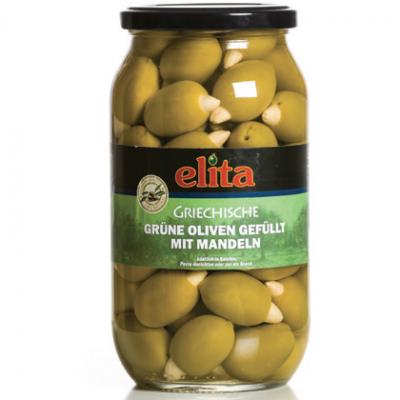 Green Olives Stuffed With Almond
